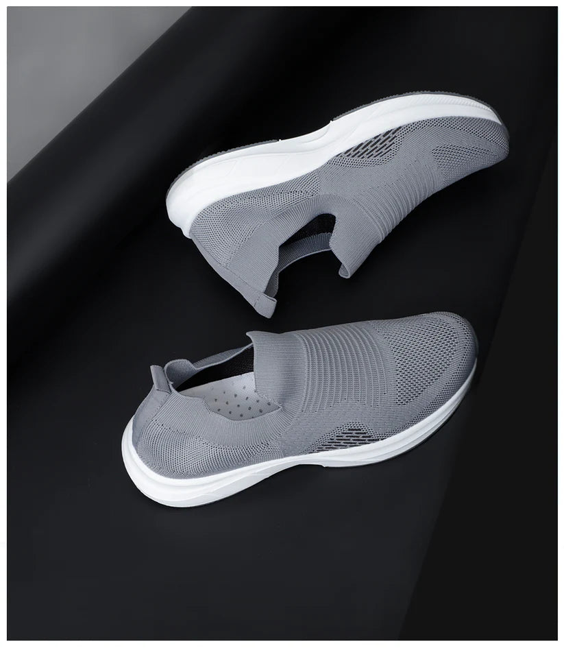 Men Sneakers-GREY