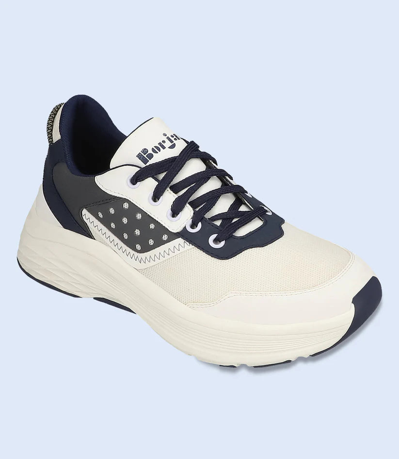 Men Sneakers-WHITE