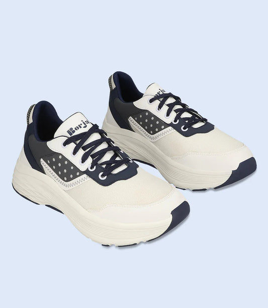 Men Sneakers-WHITE