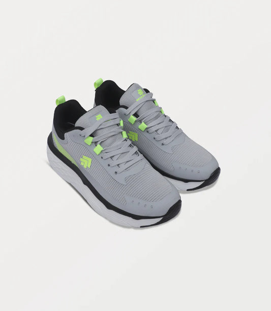 Men Sneakers-Grey/Black